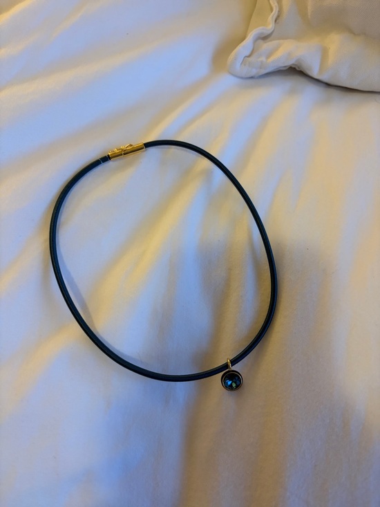 Veronica Beard Jewelry - Veronica Beard Teal Cord Pendant